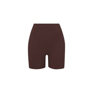 SKIMS Signature Swim Mid Waist Shorts - Med - Coco